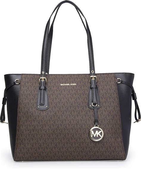 michael michael kors medium multifunction top zip tote|michael kors monogram tote.